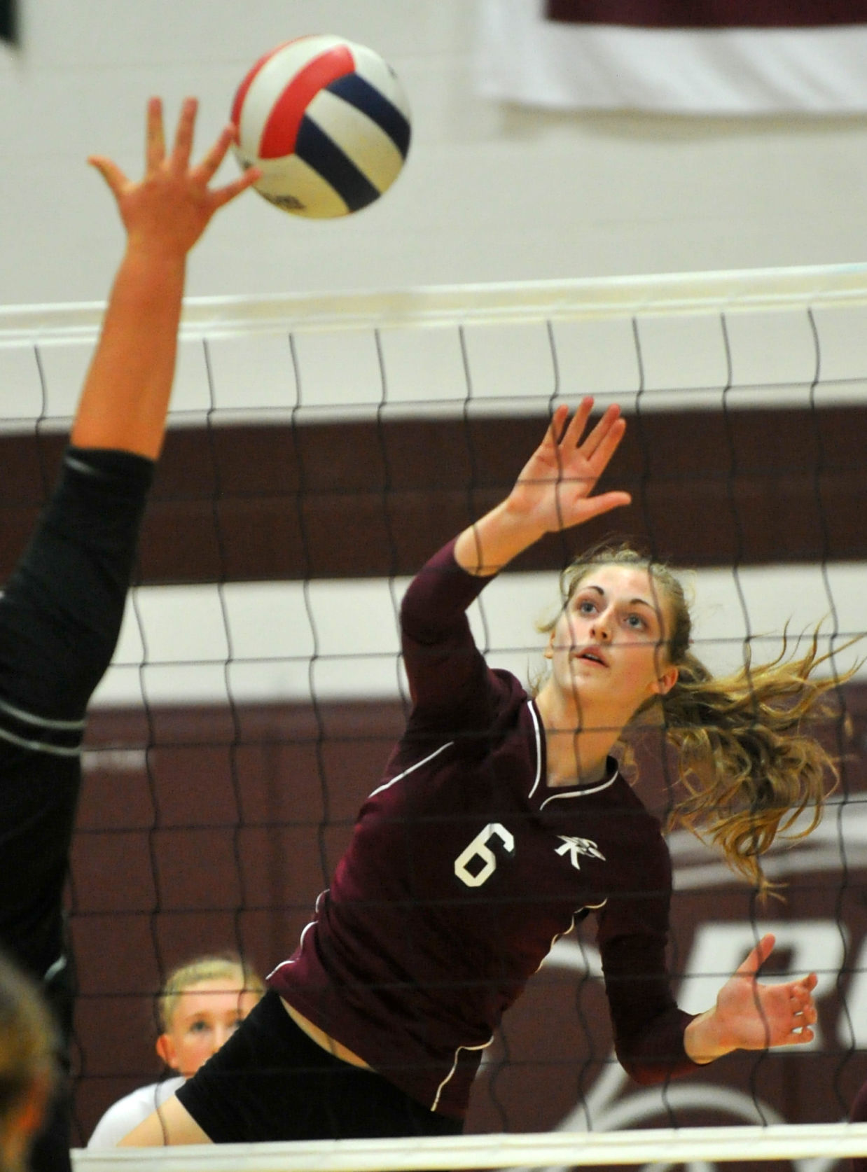 Riverdale at Rockridge volleyball